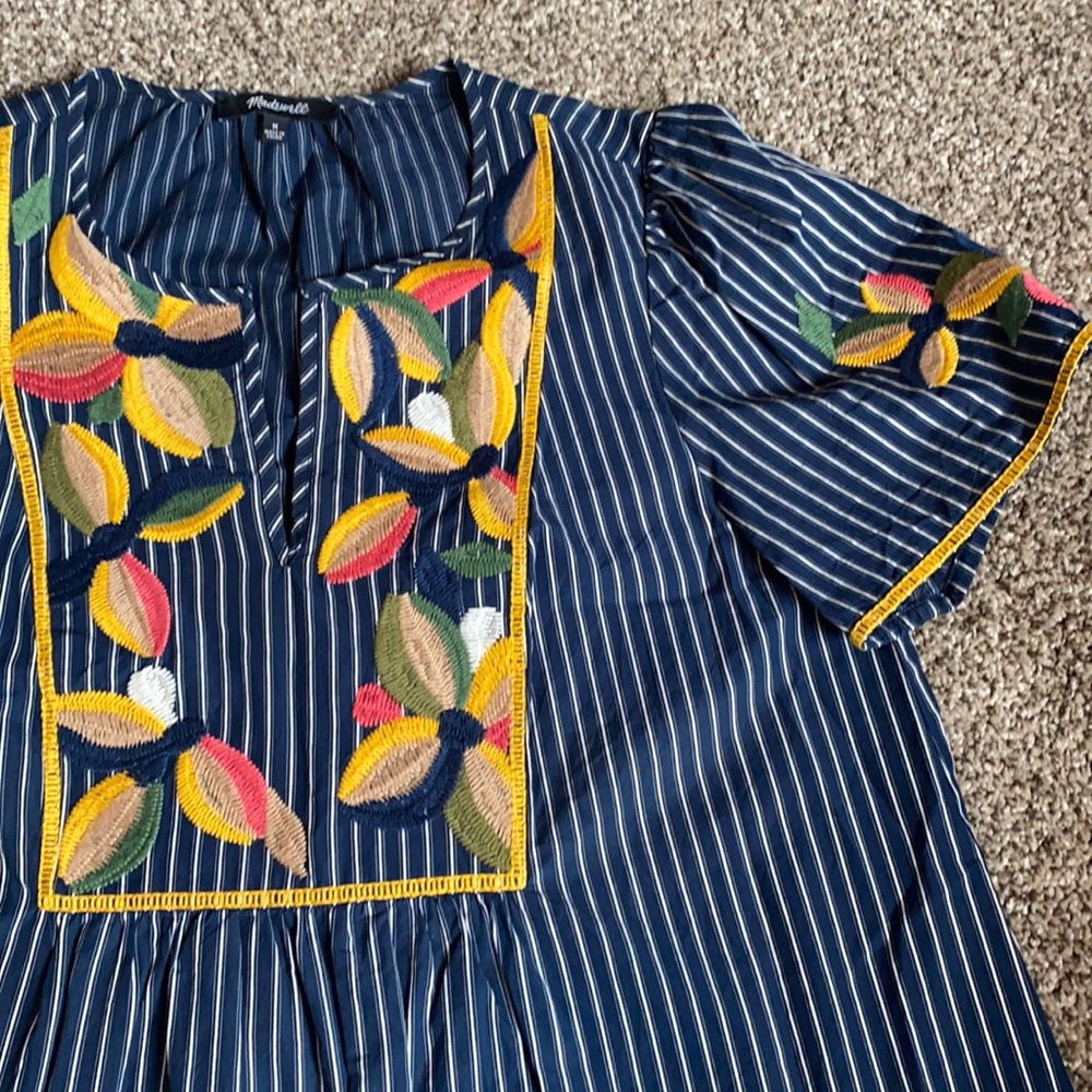 Madewell Embroidered Blouse